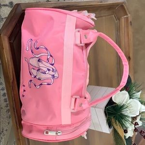 Ballet bag with two straps